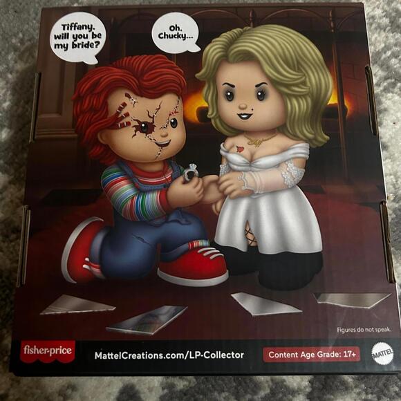 Fisher-Price Little People Bride of Chucky Collector Set (NWT)